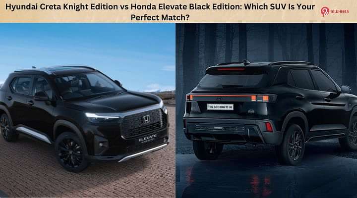 Hyundai Creta Knight Edition vs Honda Elevate Black Edition: Which SUV Is Your Perfect Match?