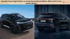 Hyundai Creta Knight Edition vs Honda Elevate Black Edition: Which SUV Is Your Perfect Match? Hyundai Creta Knight Edition vs Honda Elevate Black Edition: Which SUV Is Your Perfect Match?