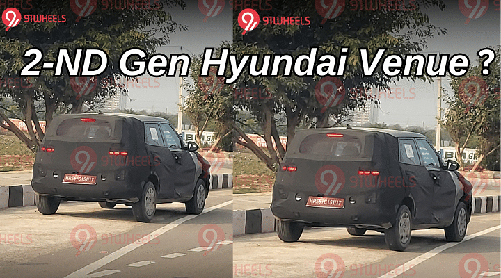 2nd-Generation Hyundai Venue Spied Testing In India For The First Time 2nd-Generation Hyundai Venue Spied Testing In India For The First Time