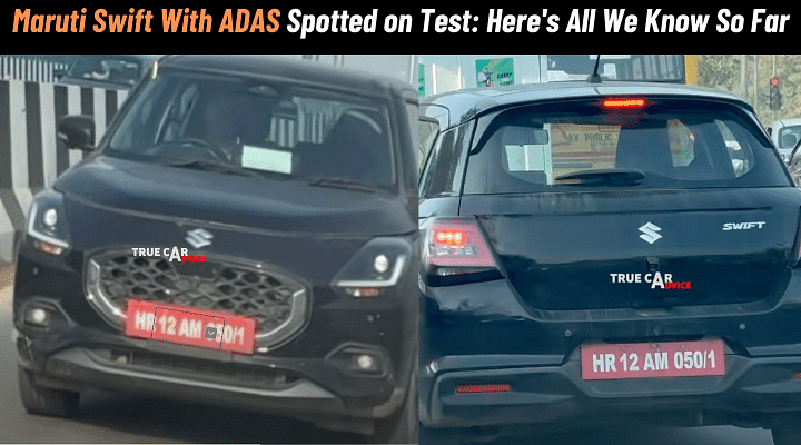 Maruti Swift With ADAS Spotted on Test: Here's All We Know So Far