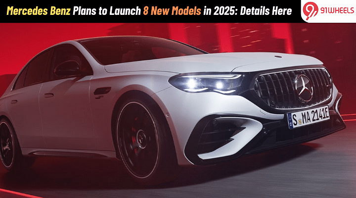 Mercedes Benz Plans to Launch 8 New Models in 2025: Details Here