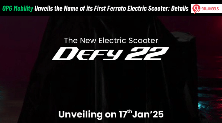 OPG Mobility Unveils the Name of its First Ferrato Electric Scooter: Details OPG Mobility Unveils the Name of its First Ferrato Electric Scooter: Details