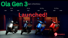 Ola Electric Launches 4 Gen 3 Scooters - 320 Km Of IDC Range Ola Electric Launches 4 Gen 3 Scooters - 320 Km Of IDC Range