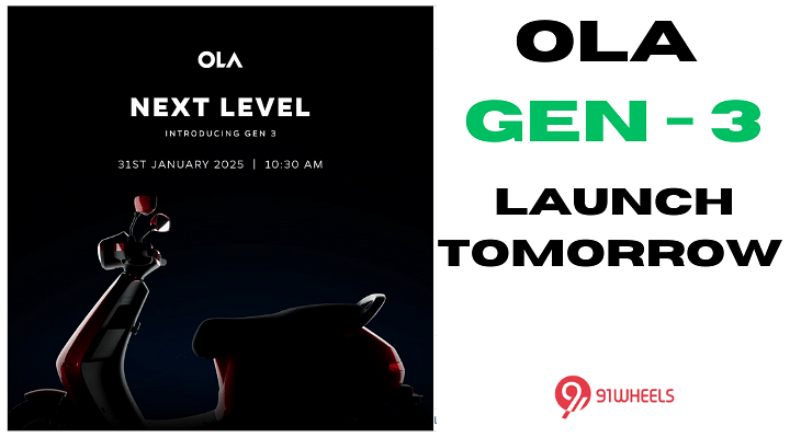 Ola Generation 3 (Scooters) Teased - Launch Tomorrow! Ola Generation 3 (Scooters) Teased - Launch Tomorrow!