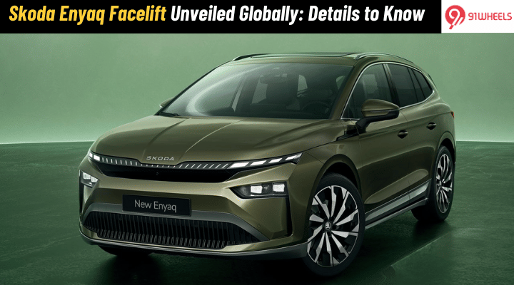 Skoda Enyaq Facelift Unveiled Globally: Details to Know Skoda Enyaq Facelift Unveiled Globally: Details to Know