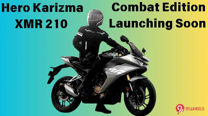 Hero Karizma XMR 210 Combat Edition Revealed - New Colour, Graphics