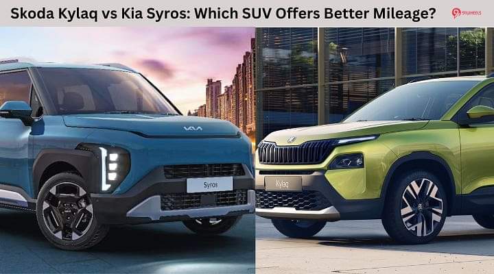 Skoda Kylaq vs Kia Syros: Which SUV Offers Better Mileage?