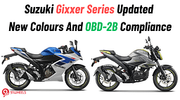 Suzuki Gixxer Series Updated With New Colours And OBD-2B Compliance