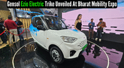 Gensol Ezio Electric Unveiled At Bharat Mobility Expo 2025