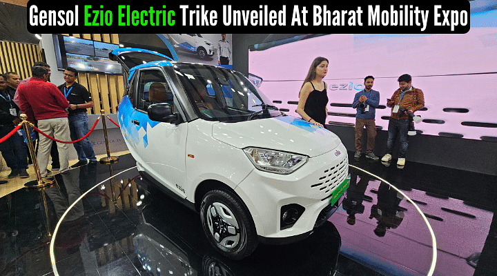 Gensol Ezio Electric Unveiled At Bharat Mobility Expo 2025