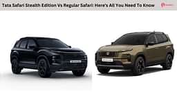 Tata Safari Stealth Edition Vs Regular Safari: Here's All You Need To Know