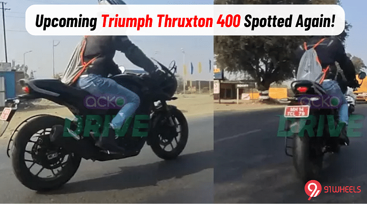 Triumph Thruxton 400 Spied Testing Again - Here Are The Thing To Expect