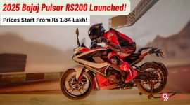 2025 Bajaj Pulsar RS200 Launched, Prices Start From Rs 1.84 Lakh!