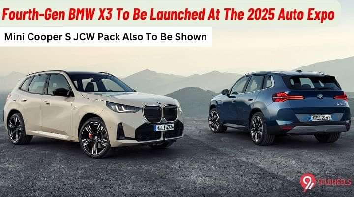 New BMW X3, Mini Cooper S JCW Pack To Be Launched At The 2025 Auto Expo!