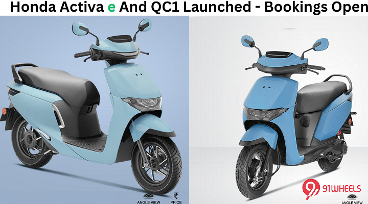 Honda Activa e And QC1 Launched - Bookings Open