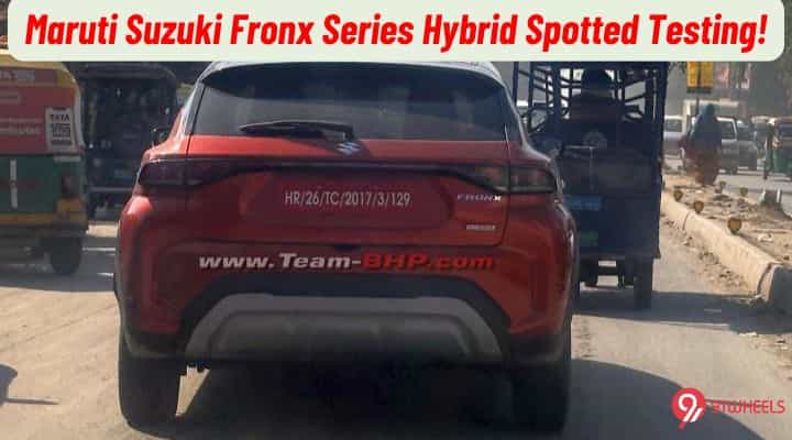 Maruti Suzuki Fronx Strong Hybrid Spotted Testing! Maruti Suzuki Fronx Strong Hybrid Spotted Testing!