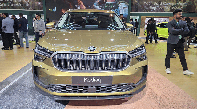 2025 Skoda Kodiaq Unveiled At The Bharat Mobility Global Expo!