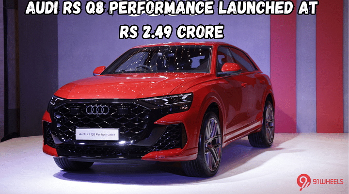 Audi Launches The New RS Q8 Performance At Rs 2.49 Crore In India