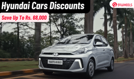 Hyundai Exter, i20 & More on Discounts Of Up To Rs. 68,000 This Month