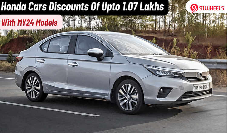 Honda Amaze, Elevate, & City Gets Discounts Of Upto Rs 1.07L