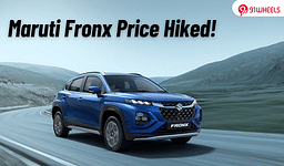 Maruti Fronx Price List Gets An Upward Revision: How Much More?