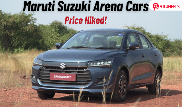 Maruti Swift, Brezza, & More Now Dearer By Up To Rs. 32,500