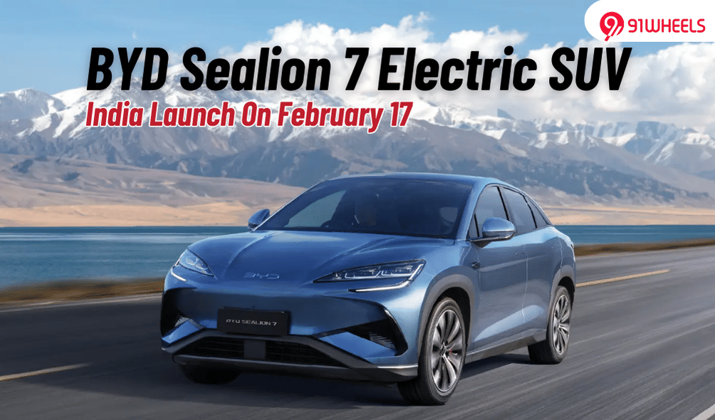 BYD Sealion 7 Scheduled for India Launch on 17 February BYD Sealion 7 Scheduled for India Launch on 17 February
