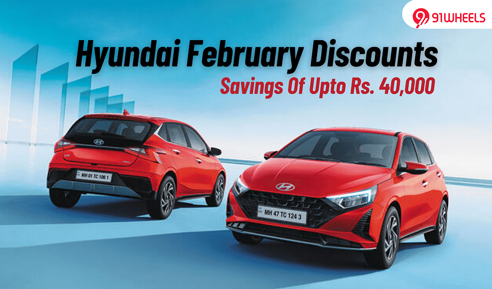 Hyundai i20, Verna, Exter, & More On Discounts Of Upto Rs. 40k This Feb