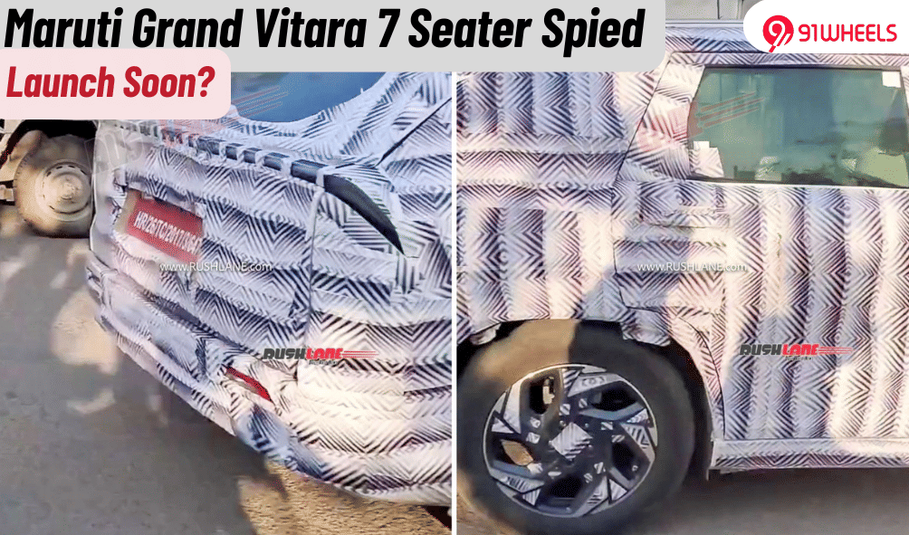 Maruti Grand Vitara 7 Seater SUV Spied Testing- Check Images Here Maruti Grand Vitara 7 Seater SUV Spied Testing- Check Images Here