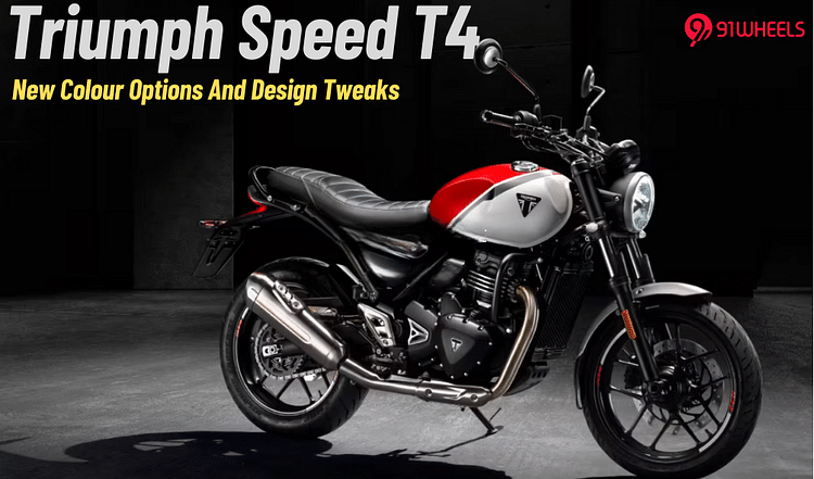 Triumph Speed T4 Gets 4 New Colour Options & More Updates