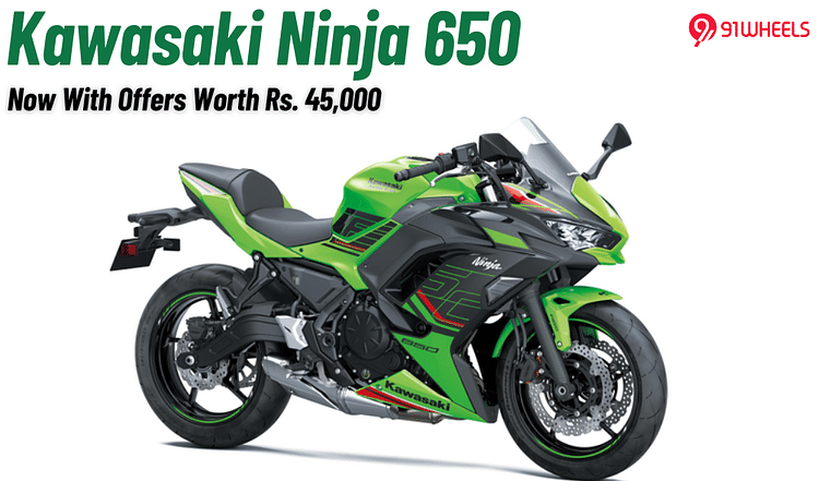 Kawasaki Ninja 650 Gets Offers And Discounts Worth Rs. 45,000