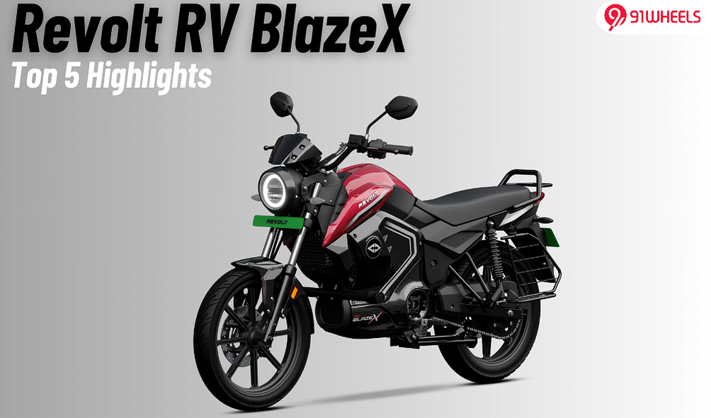 Revolt RV BlazeX: Top Highlights You Need To Know