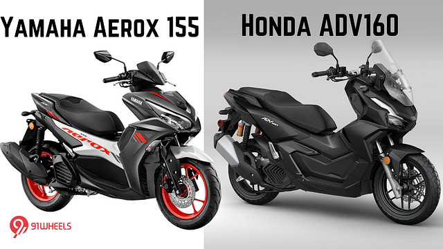 Honda ADV160 vs Yamaha Aerox 155 - Specifications Comparison