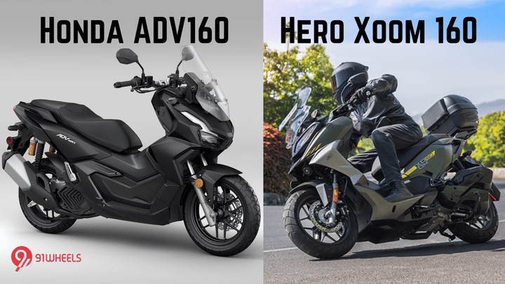 Honda ADV160 vs Hero Xoom 160 - Specification Comparison Honda ADV160 vs Hero Xoom 160 - Specification Comparison