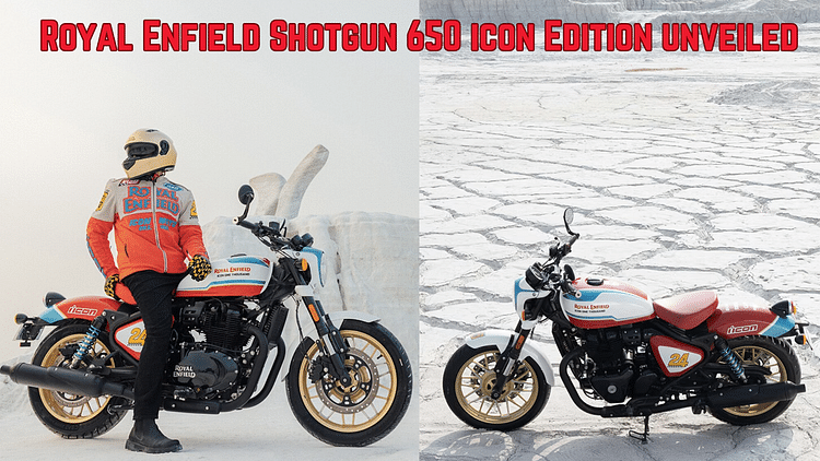 Limited Run Royal Enfield Shotgun 650 Icon Edition  Revealed, Only 25 Units For India