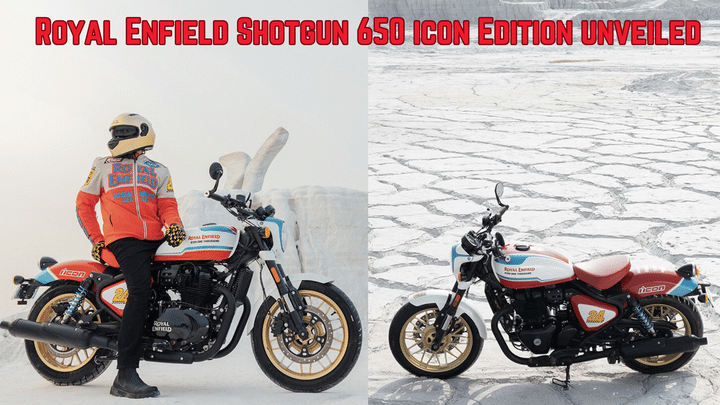 Limited Run Royal Enfield Shotgun 650 Icon Edition  Revealed, Only 25 Units For India Limited Run Royal Enfield Shotgun 650 Icon Edition  Revealed, Only 25 Units For India