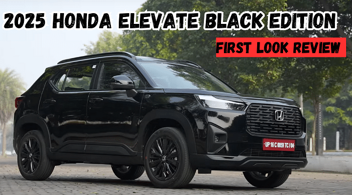 2025 Honda Elevate Black Edition - First Look Review