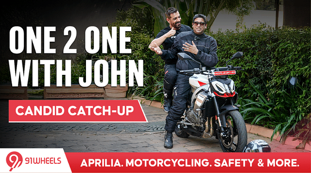 Aprilia Tuono 457: In Conversation with John Abraham: Aprilia's Passionate Face in India