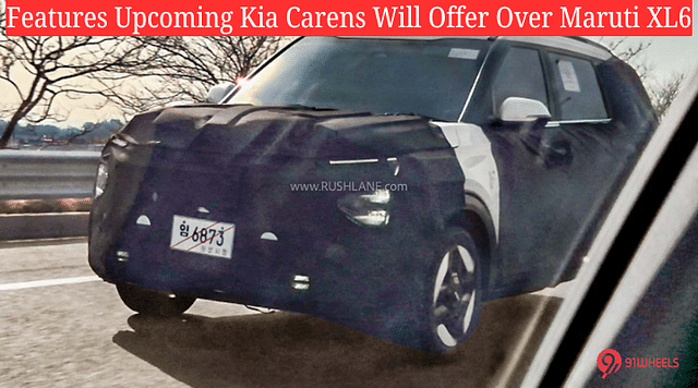 Features Upcoming Kia Carens Will Offer Over Maruti XL6