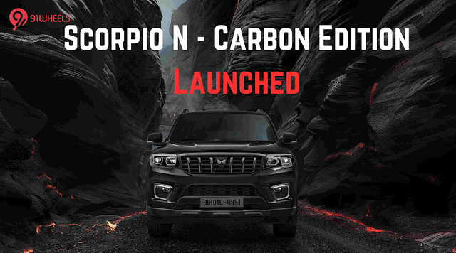 Mahindra Scorpio N Carbon Edition Launched - Starts At Rs 19.19 Lakh