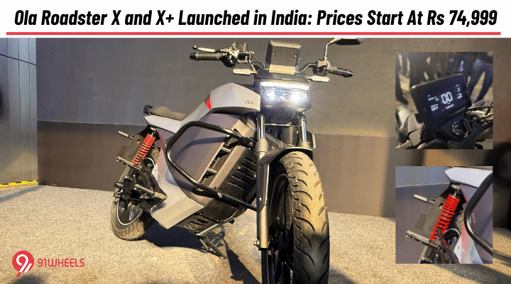Ola Roadster X and X+ Launched in India: Prices Start At Rs 74,999: Details Here Ola Roadster X and X+ Launched in India: Prices Start At Rs 74,999: Details Here