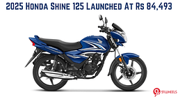 2025 Honda Shine 125 With OBD2B Engine Launched At Rs 84,493