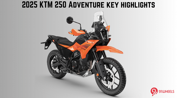 2025 KTM 250 Adventure Launched, Here Are The Top Highlights!