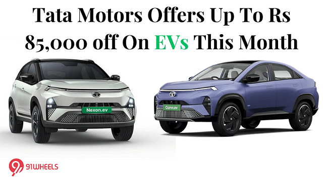 Tata Motors Offers Up To Rs 85,000 off On EVs This Month