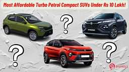 Buying A Turbo-Petrol Manual Compact SUV? Here's Our List Of Cars Under Rs 10 Lakh!