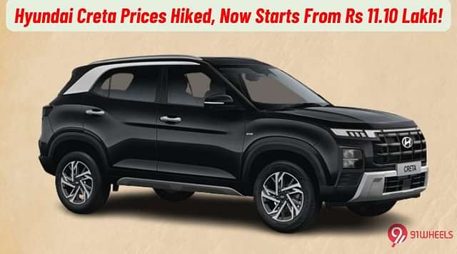 Hyundai Creta Prices Hiked, Now Available From Rs 11.10 Lakh!