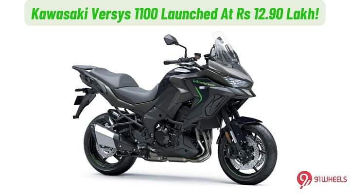 Kawasaki Versys 1100 Launched, Prices Start From Rs 12.90 Lakh