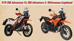 2025 KTM 390 Adventure Vs KTM 390 Adventure X; Differences Explained!