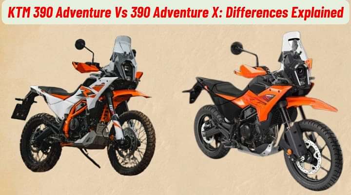 2025 KTM 390 Adventure Vs KTM 390 Adventure X; Differences Explained!