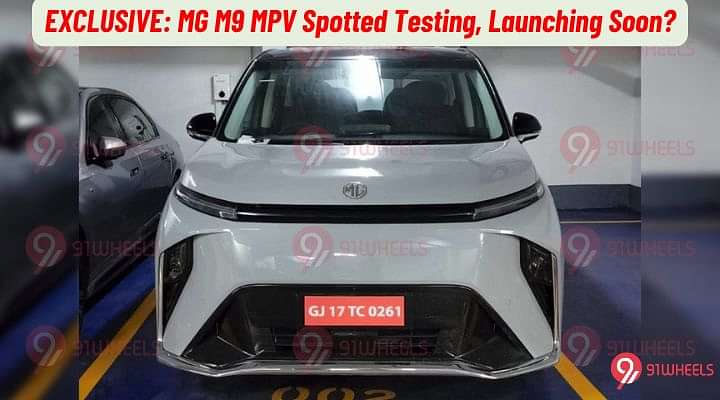 EXCLUSIVE: MG M9 MPV Spotted Testing! Launch Soon?